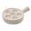 Browne cu 6 gauri escargot placa alb 1