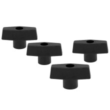 Peachtree Woodworking T-Knob 3/8" x 16-4 Pack PW6106