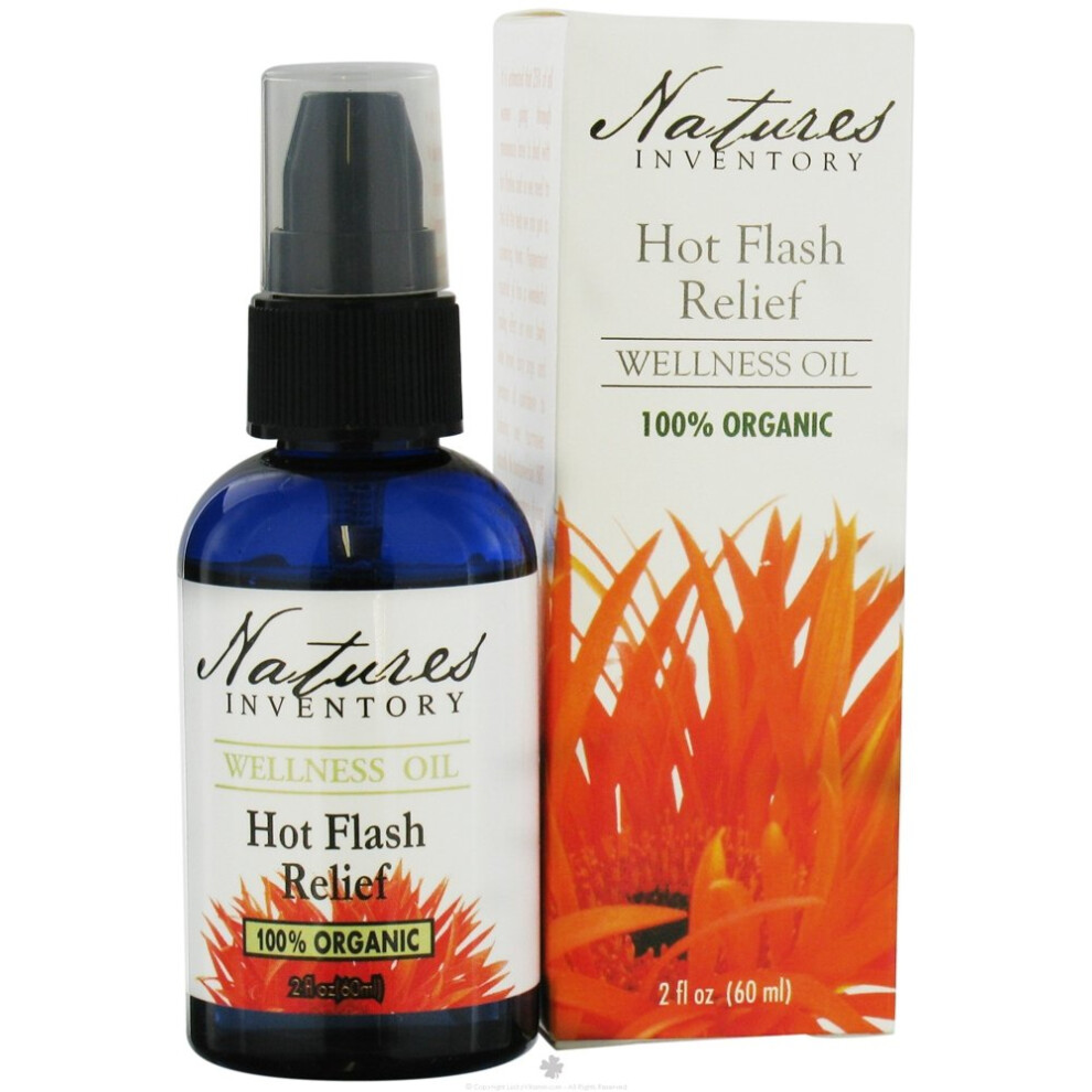 Natur Boutique Hot Flashes Wellness Oil Nature's Inventory 2 Fl Oz (60Ml) Liquid