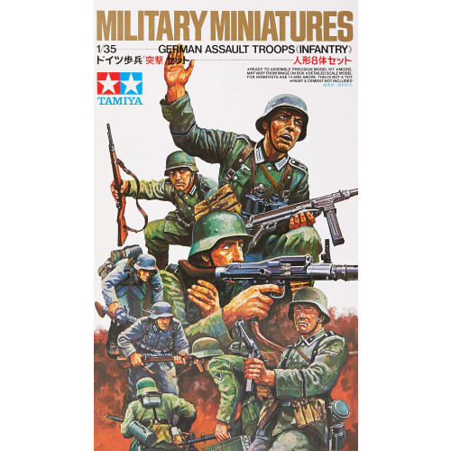 Tamiya Tamiya Models German Infantry Assault Troops Model Kit 2
