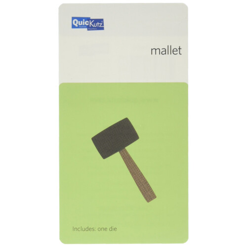 QuicKutz We R Memory Keepers 2x2 Die, Mallet