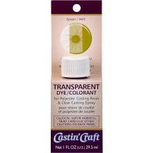 Milj?steknologi 1-ounce casting 'Craft Transparent Dye Green