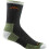 Darn Tough (Στυλ #1466) Ανδρικές Κάλτσες Merino Wool Micro Crew Hiker - Lime, Large 1