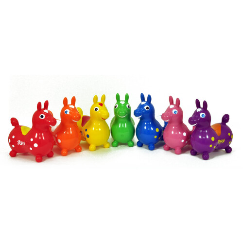 Ginnic Rody Bounce Horse Lime Green 2