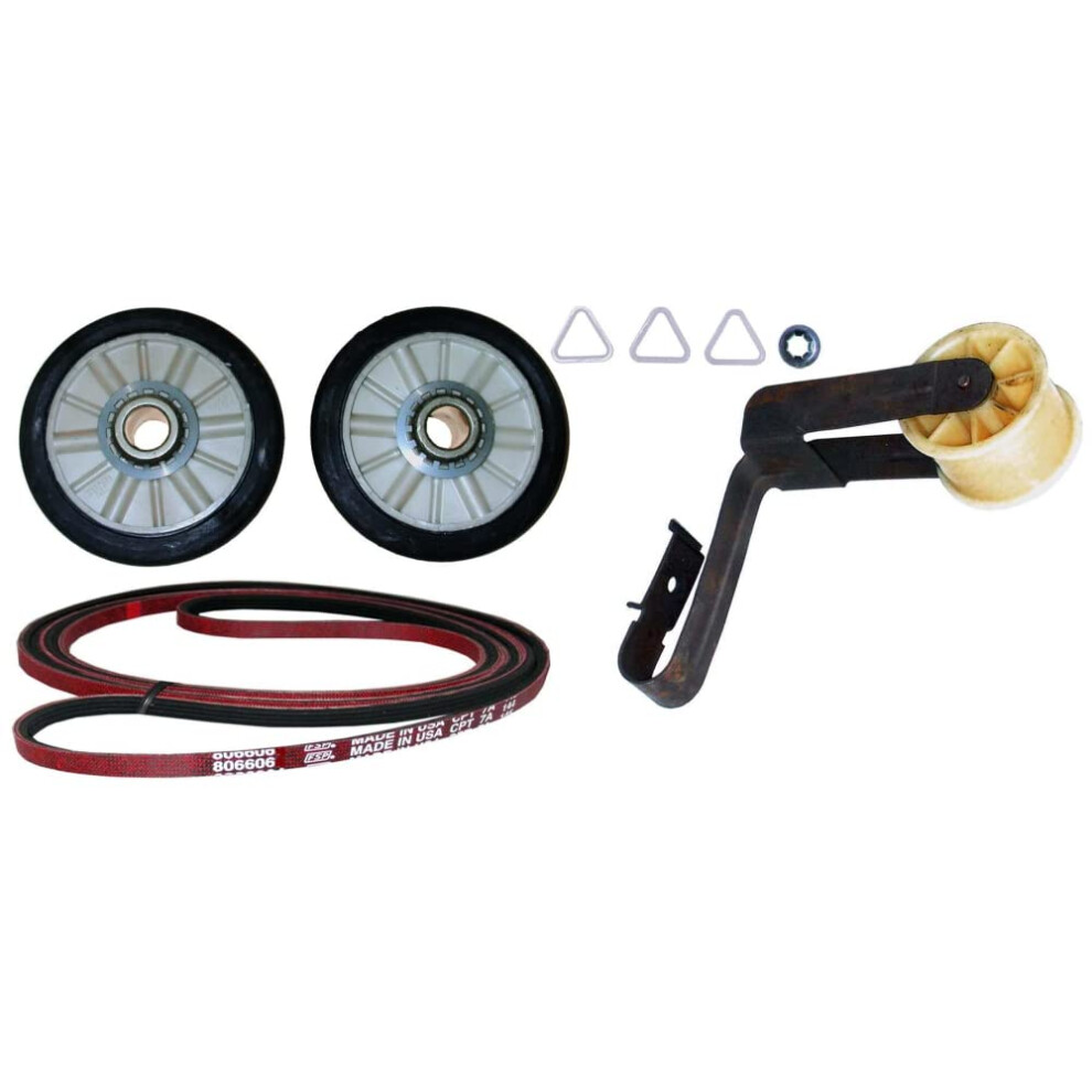 Whirlpool 7015083 4392065 DRYER BELT MAINTENANCE KIT REPAIR PART FOR WHIRLPOOL  AMANA  MAYTAG  KENMORE AND MORE