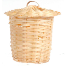 Dollhouse Miniature Laundry Hamper
