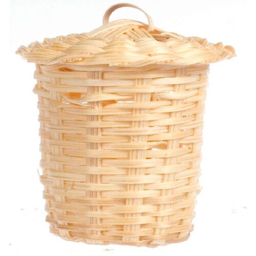 Dollhouse Miniature Laundry Hamper