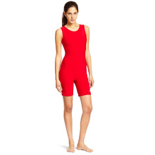 ASICS Men's Solid Modified Wrestling Singlet, Red, Large