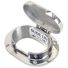 Whitecap Chain & Rope Deck Pipe 3-7/8"" x 2-1/2"" Opening