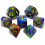 Chessex CHX27449 Ζάρι-Γιορτινό Σετ, Ρίο/Κίτρινο 1