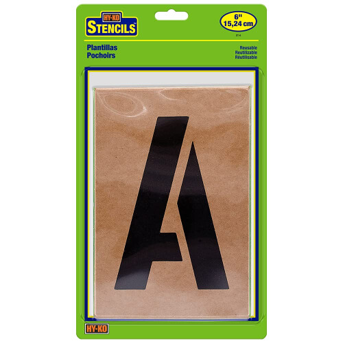Hy-Ko Prod Co 6 """" Letter/Number Stencil Set