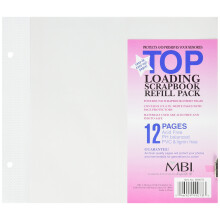 MCS 8x8 tommer Page Protectors (6PK) Top-loading (899078)