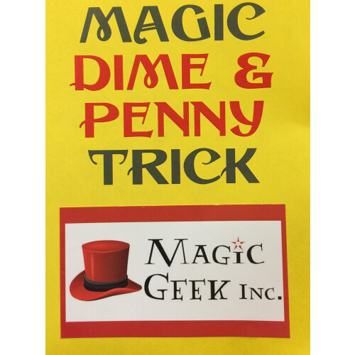 Magic Geek Τέχνασμα Δεκάρας και Λεπτού (1 Πακέτο)