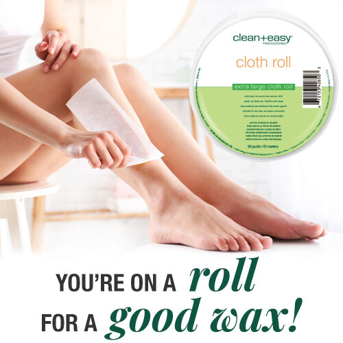Clean + Easy Cloth, Επαγγελματικό Υφασμάτινο Σαπούνι για Αποτρίχωση, Ρολό 50 Yards 1