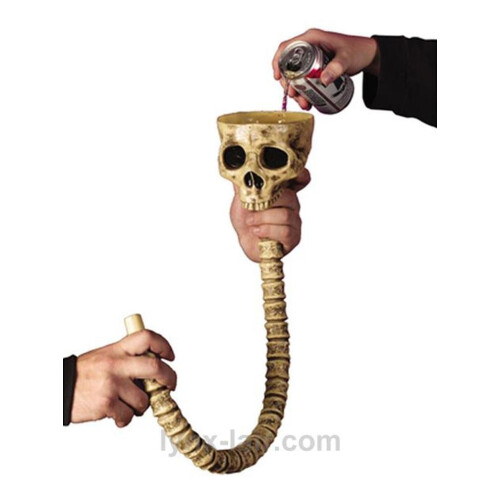 Fun Fun World Skull Beer Funnel 1