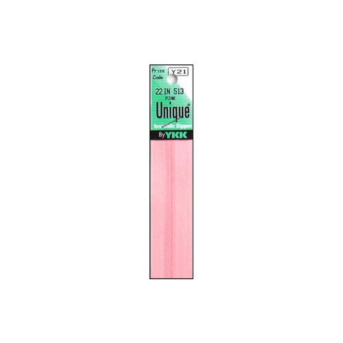 American & Efird 322-513 Zíper Invisível Único, 22 Polegadas, Rosa