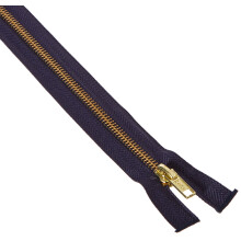 Coats Thread & Zippers F2522-013 Χαλύβδινο Φερμουάρ, 22", Ναυτικό