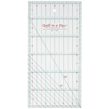 Quilt p? en dag 6-tommer af 12-tommer lineal