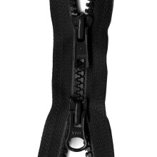 YKK Vislon 2-Way Ξεχωριστός Φερμουάρ, 28", Μαύρο