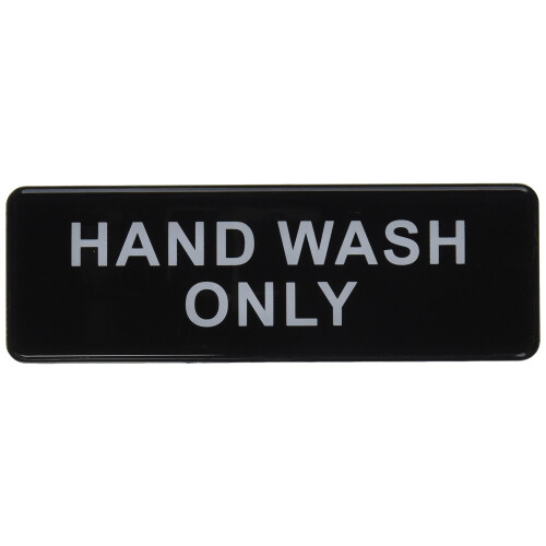 Winco SGN-303 Sign Medium Svart/Vit