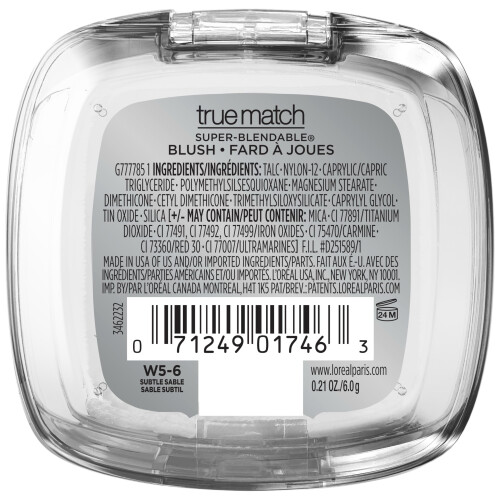 L'Oreal Paris True Match Super-Blendable Powder Blush  Subtle Sable  0.21 Oz (Packaging May Vary) 1