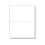 Tops laser Cutthe de papel de corte perfurado 5-1/2 polegadas do fundo 20 libras 8,5 x 11 polegadas 500 folhas brancas (05020) 3