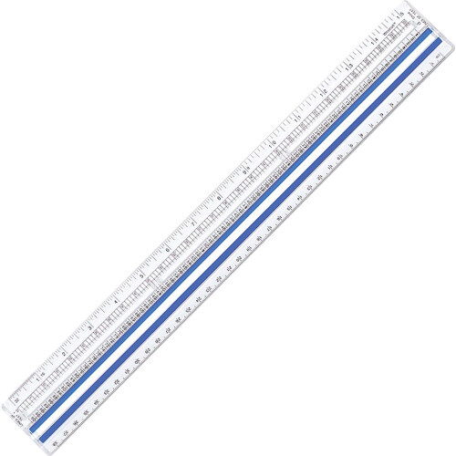 Westcott 40711 Clear Data Processing forstørrelses lineal 15 in 1