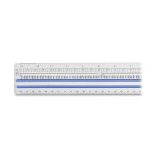 Westcott 40711 Clear Data Processing forstørrelses lineal 15 in 2
