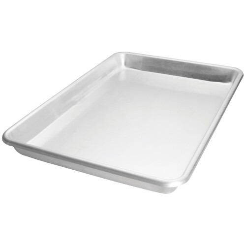 Winco ALRP-1826 ALUMINUM COAKE/PRIVE PAN SILVER
