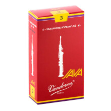 Vandoren SR303R Soprano Sax JAVA Red Reeds Strength 3; 10-es doboz