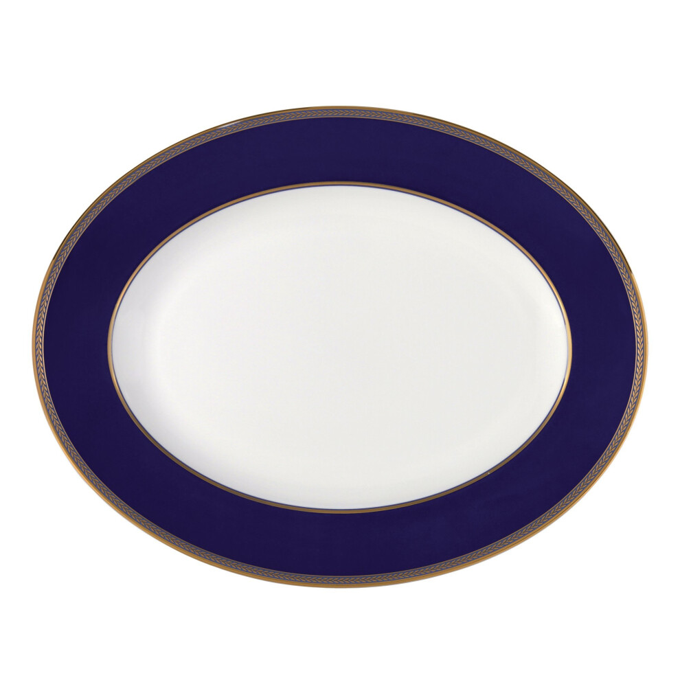 Wedgwood Renaissance Gold Oval Platter 1375-image-OPC-PFRNNG9-NEW