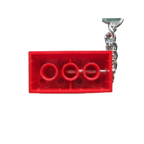 LEGO Breloczek do kluczy z czerwonego klocka LEGO 1