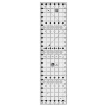 Kreative gitter quilt lineal 6-1/2in x 24-1/2in-CGR24