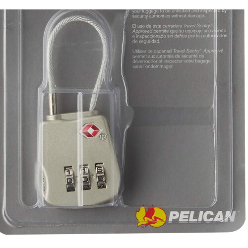 Pelican 1500-518-000 1506 Κλειδαριά TSA, Γκρί 2