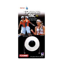 Tourna Tac Tacky Feel Tennis Grip White (3/Roll Pack)