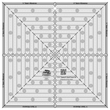 Kreative gitter 12-1/2in firkantet det op eller n?jeregnende sk?ret firkantet quilt lineal - CGRSQ12