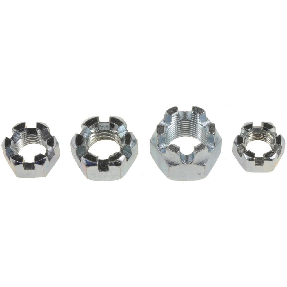 Dorman 13559 Castellated Hex Nuts Assortment  4 Piece Universal Fit-image-OPC-PFY5BCV-NEW