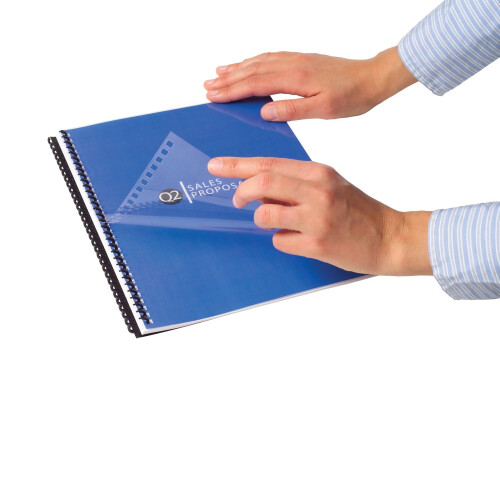 GBC Clear View Presentation Covers for Binding Systems COVER BND STRDY 100EA CR (Pack of2) 2