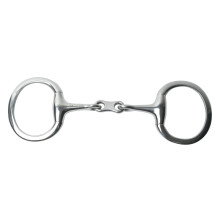 Korsteel rostfritt stl franska lnk ggbutt snaffle bit 4,75 """"