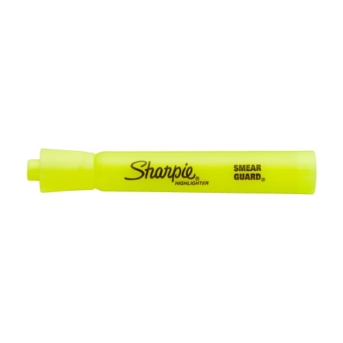 Sharpie SHARPIE Tank Style Highlighters  Chisel Tip  Fluorescent Yellow  24 Count 2
