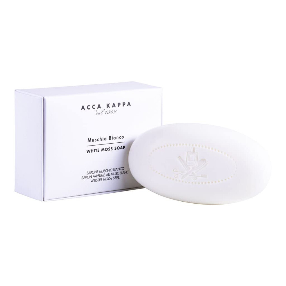 Acca Kappa Vegetable Soap White Moss 5.3 Oz (150 G)