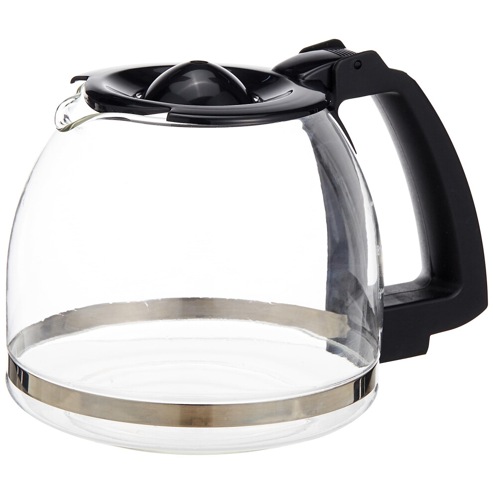 Capresso 10-Cup Glass Carafe with Lid for CoffeeTeam GS Coffee Maker (ONLY Fits Capresso model #464) Black