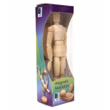 Magnetiskt tr manikin (7-3/4 tum lng)