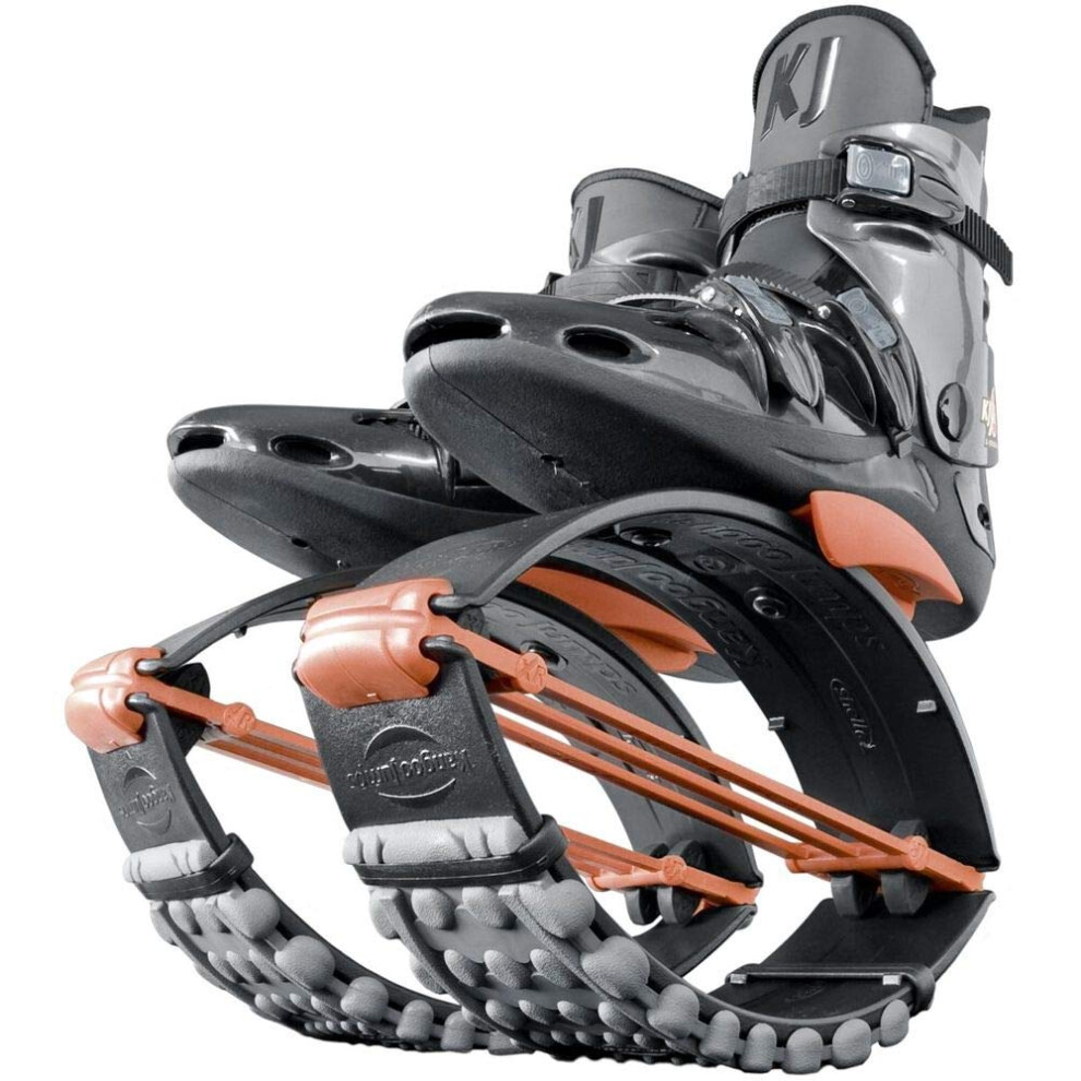 Photos - Trampoline Kangoo Jumps KJ XR3 Black and Orange Size SMALL Womens 4 5 6 Mens 3 KJ XR3 SE, Zwart en Oranje KLEIN