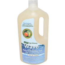 Earth Friendly Products, Wave, Spülmaschinen Gel, Frei & Klar, 40 fl oz (1,18 L)