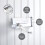 Swing-A-Way blikopener staal wit 4