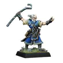 Reaper Ezren Ikoniczny meski ludzki czarodziej #60002 Pathfinder Miniatury Niepomalowane
