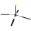 Support de fl   te Hercules DS460B Travlite 5,8 pouces noir 1