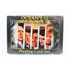 Ocean's 11 jtkkrtya-kszlet az 1960-as film szereploivel: Frank Sinatra Dean Martin Sammy Davis Jr. Peter Lawford s Angie Dickenson