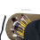 Bdellium Tools Studio Mineral 10-tlg. Pinselset mit Rolltasche - Des 4